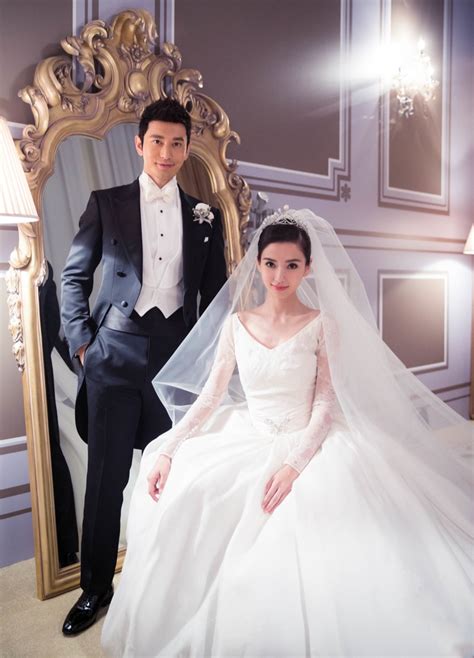 angelababy wedding photos.